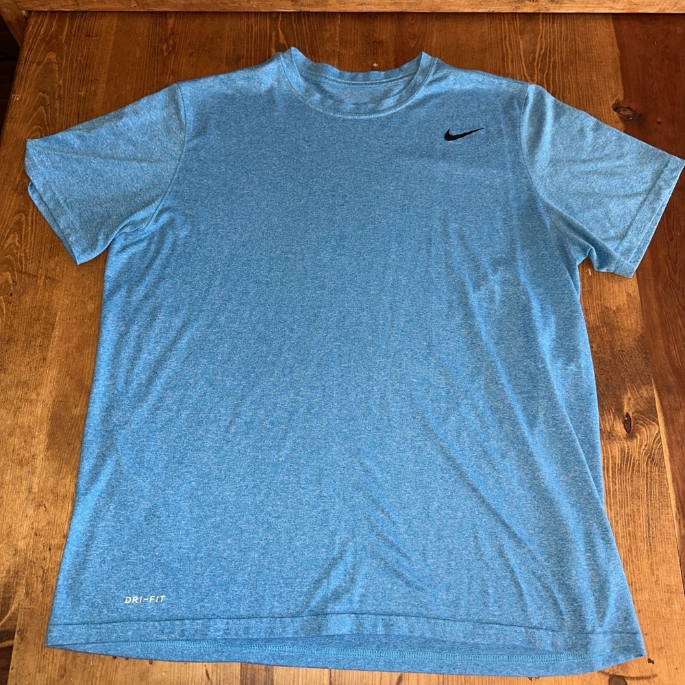 Nike Tee Men's Legend 2.0 T-Shirt Short Sleeve Large Blue Training Gym